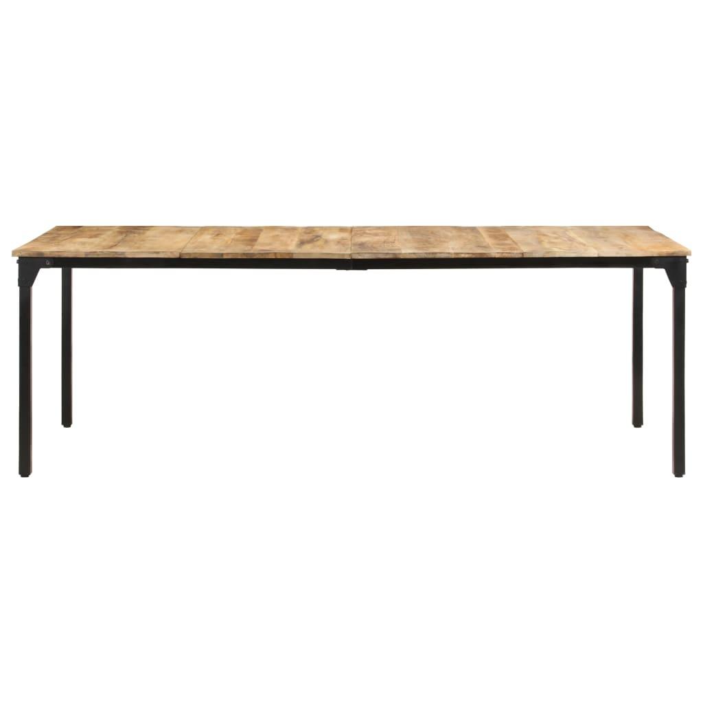 Dining Table 86.6"x39.4"x29.9" Rough Mango Wood at Set Shop and Smile