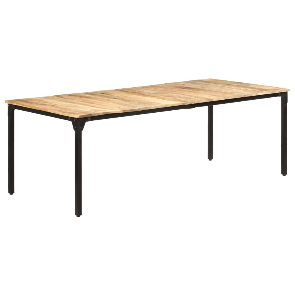 Dining Table 86.6"x39.4"x29.9" Rough Mango Wood at Set Shop and Smile