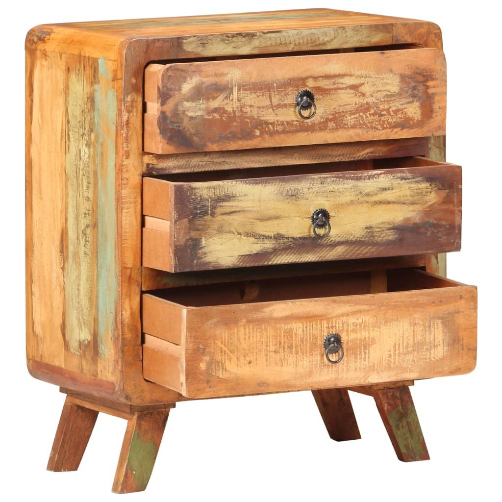 Sideboard 23.6"x13.8"x29.5" Solid Reclaimed Wood at Set Shop and Smile