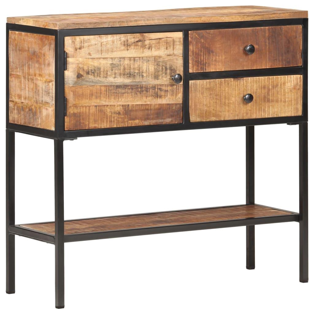 Sideboard 33.5"x11.8"x31.5" Rough Mango Wood at Set Shop and Smile