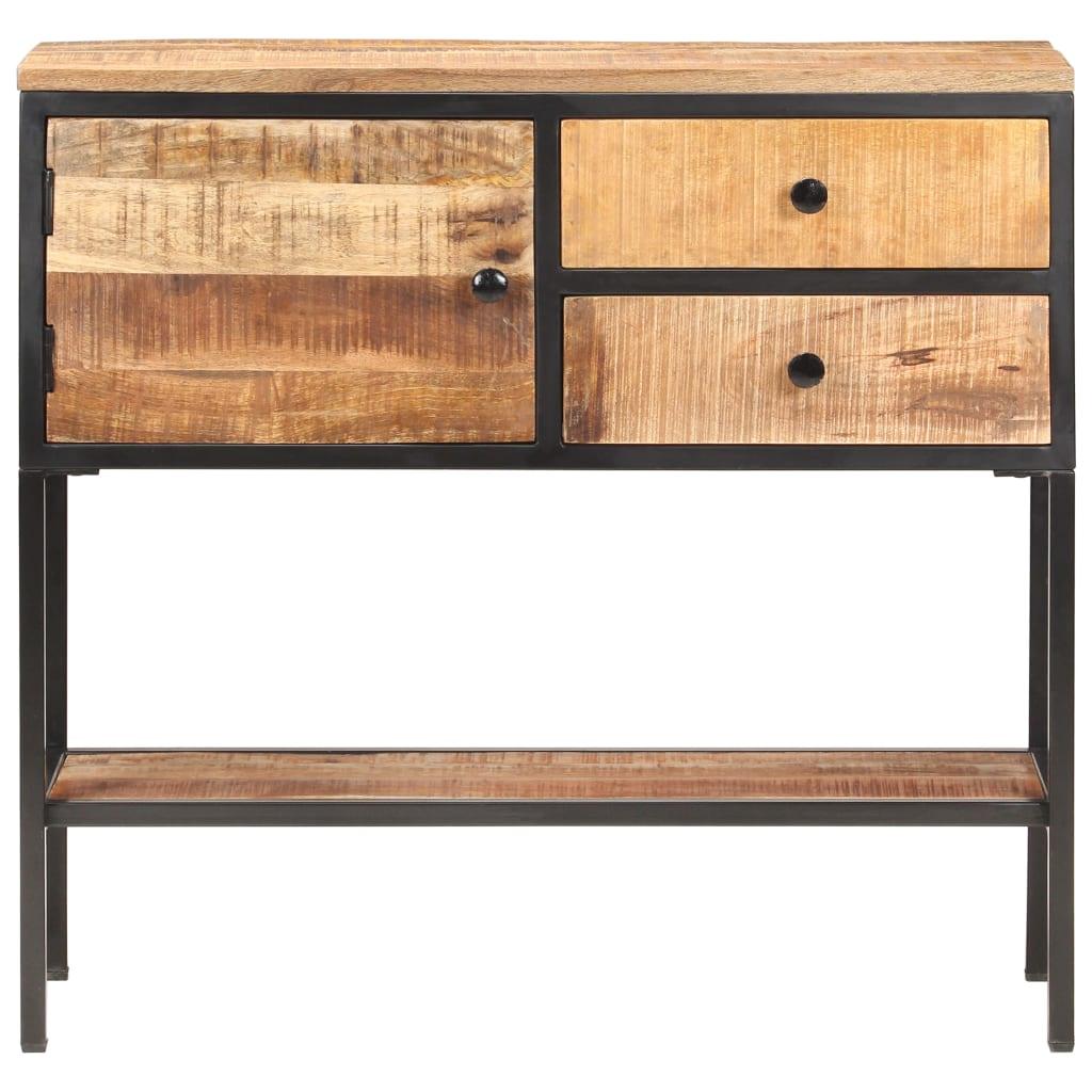 Sideboard 33.5"x11.8"x31.5" Rough Mango Wood at Set Shop and Smile
