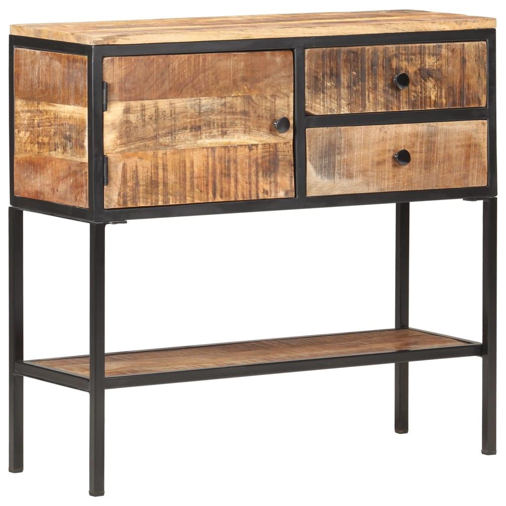 Sideboard 33.5"x11.8"x31.5" Rough Mango Wood at Set Shop and Smile