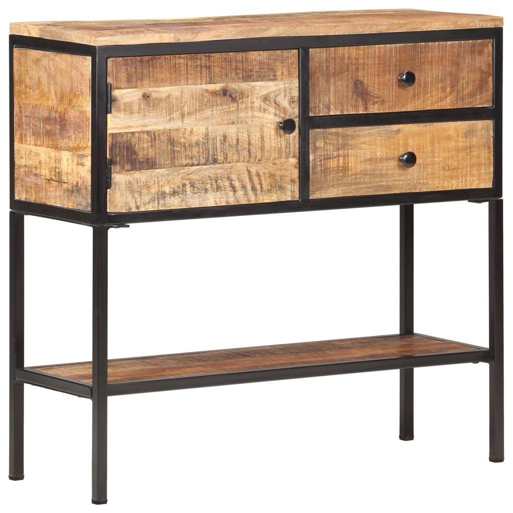 Sideboard 33.5"x11.8"x31.5" Rough Mango Wood at Set Shop and Smile