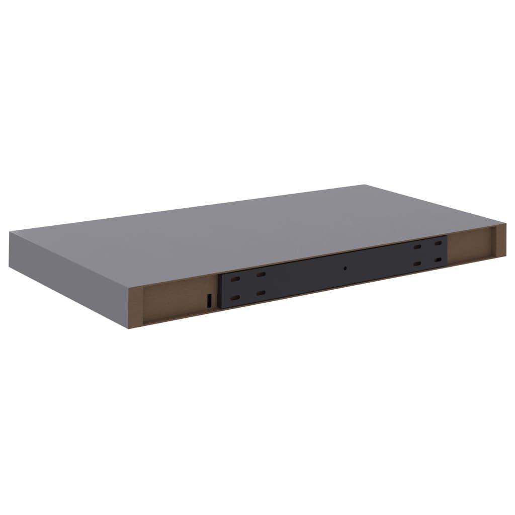 Floating Wall Shelf Gray 19.7"x9.1"x1.5" MDF at Set Shop and Smile