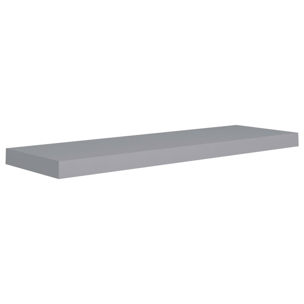 Floating Wall Shelves 4 pcs Gray 31.5"x9.3"x1.5" MDF at Set Shop and Smile