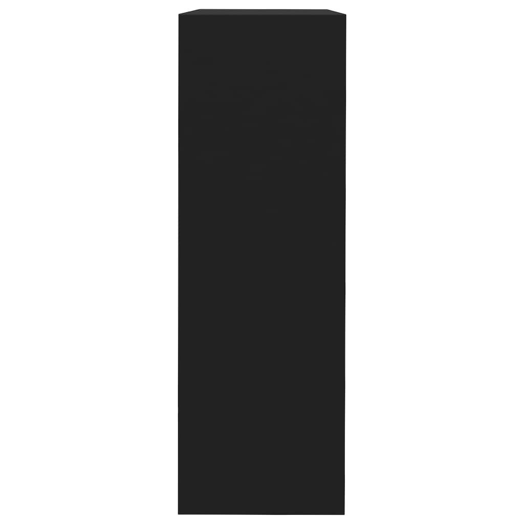 Wall Cube Shelves 3 pcs Black MDF at Set Shop and Smile