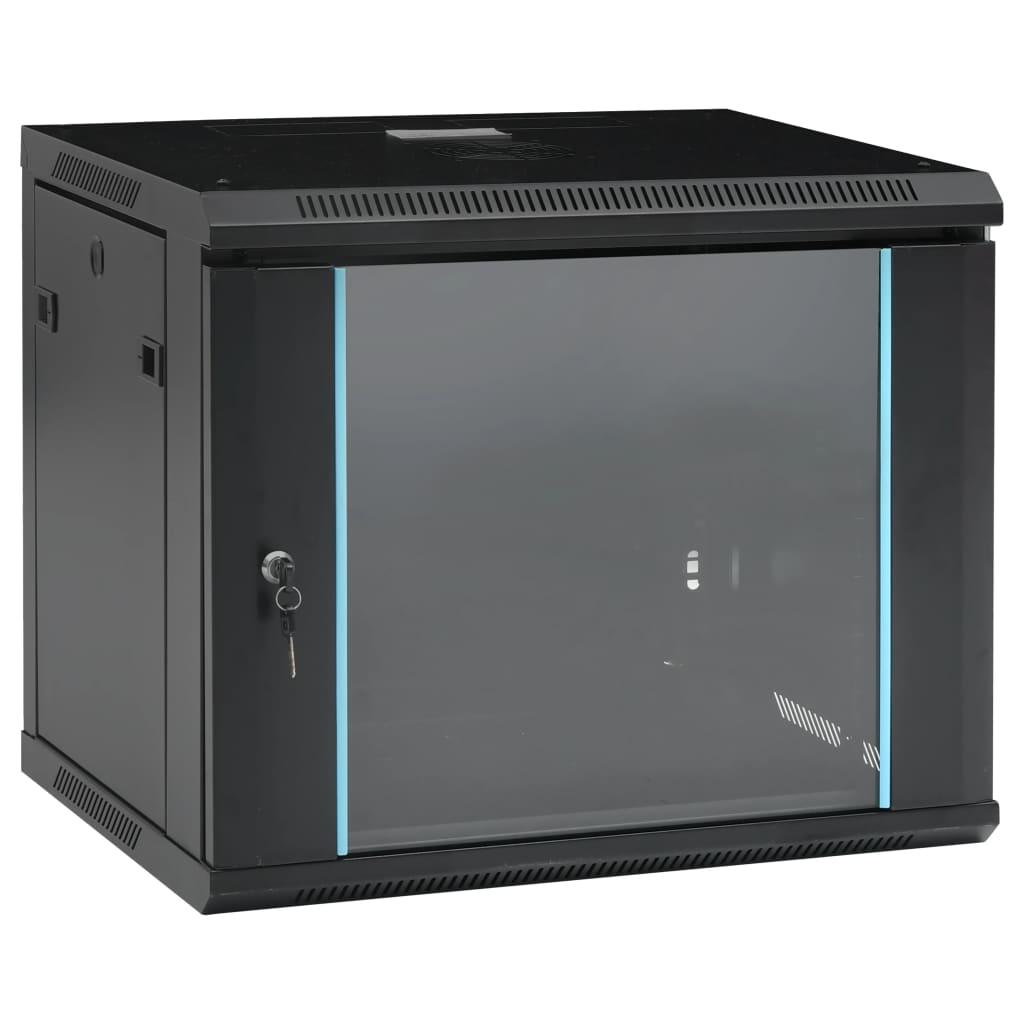 9U Wall Mounted Network Cabinet 19" IP20 23.6"x17.7"x20.1" at Set Shop and Smile