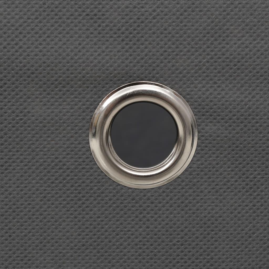 Storage Boxes 4 pcs Non-woven Fabric 11"x11"x11" Gray at Set Shop and Smile