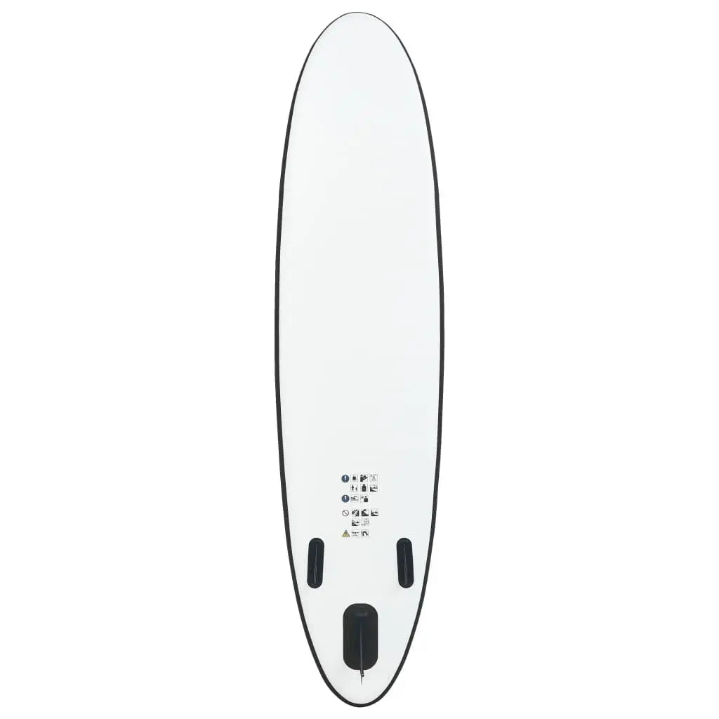Inflatable Stand Up Paddleboard Set Black and White at Set Shop and Smile