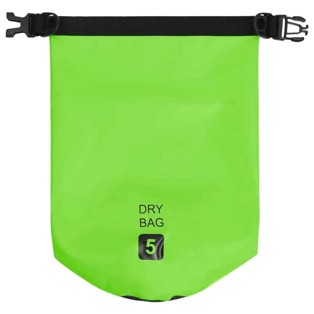 Dry Bag Green 1.3 gal PVC at Set Shop and Smile