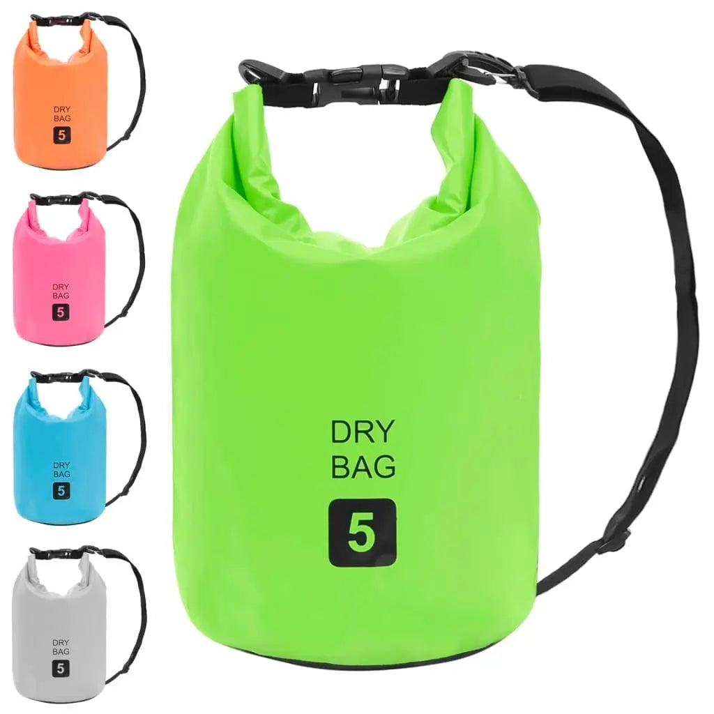 Dry Bag Green 1.3 gal PVC at Set Shop and Smile