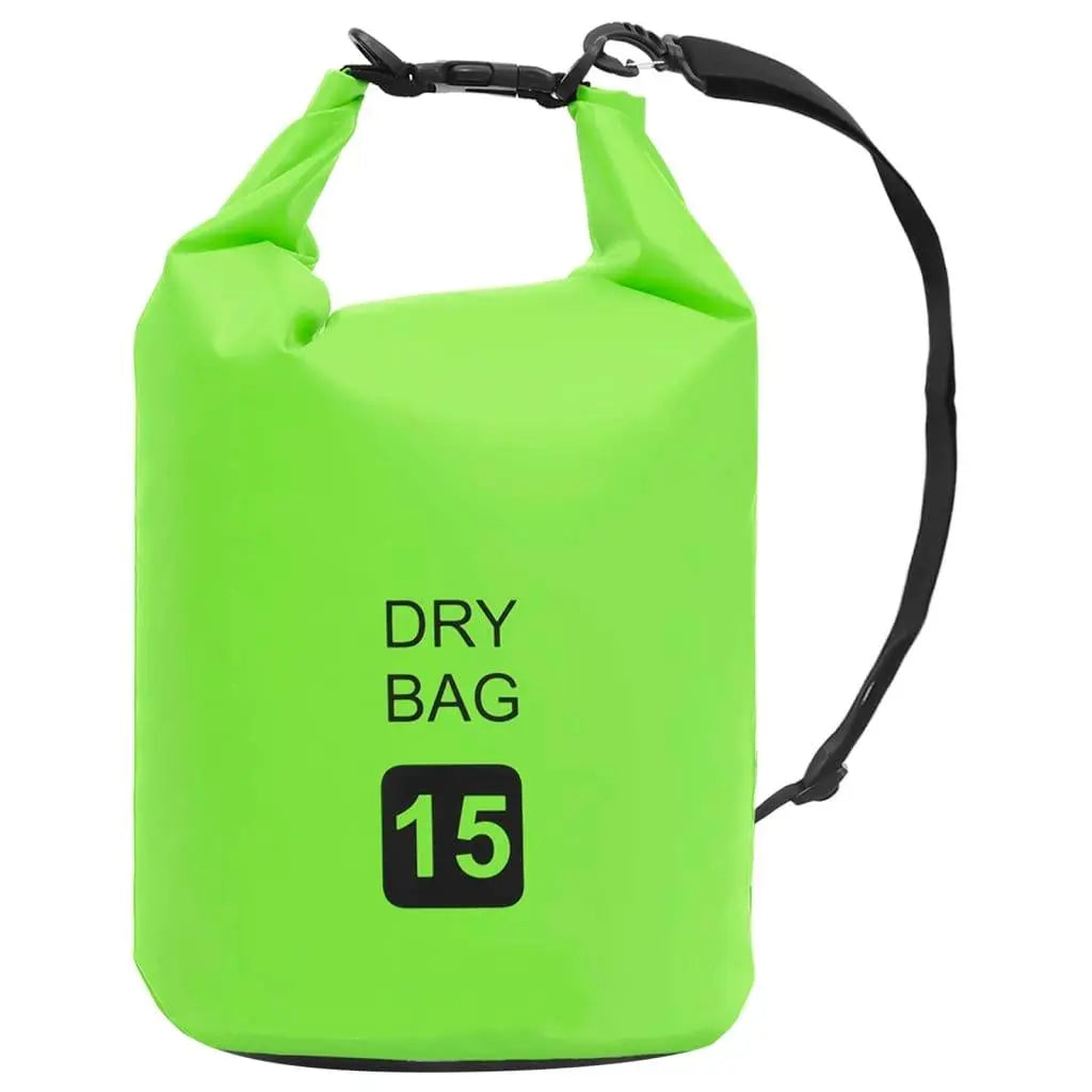 Dry Bag Green 4 gal PVC at Set Shop and Smile