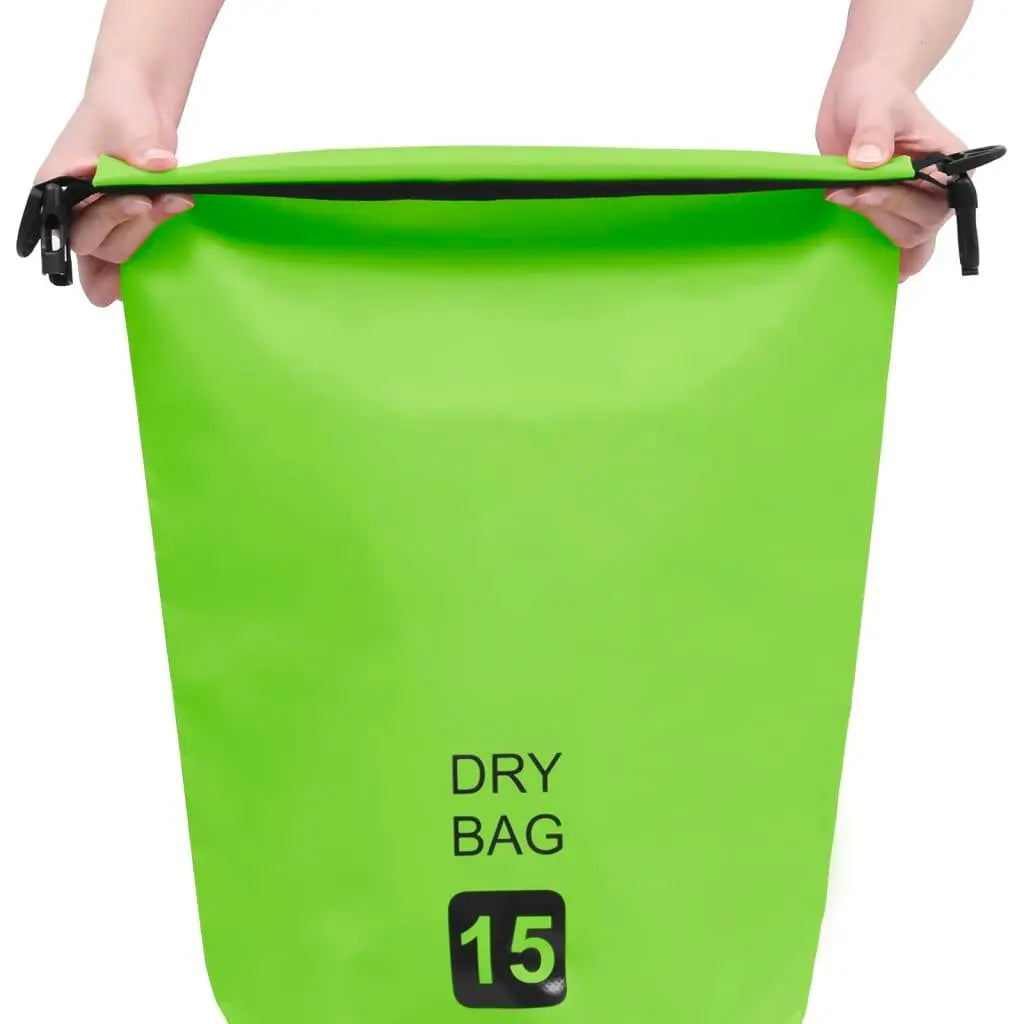 Dry Bag Green 4 gal PVC at Set Shop and Smile