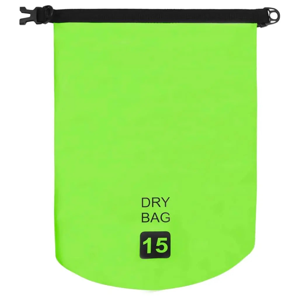 Dry Bag Green 4 gal PVC at Set Shop and Smile