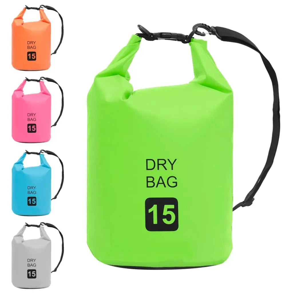 Dry Bag Green 4 gal PVC at Set Shop and Smile
