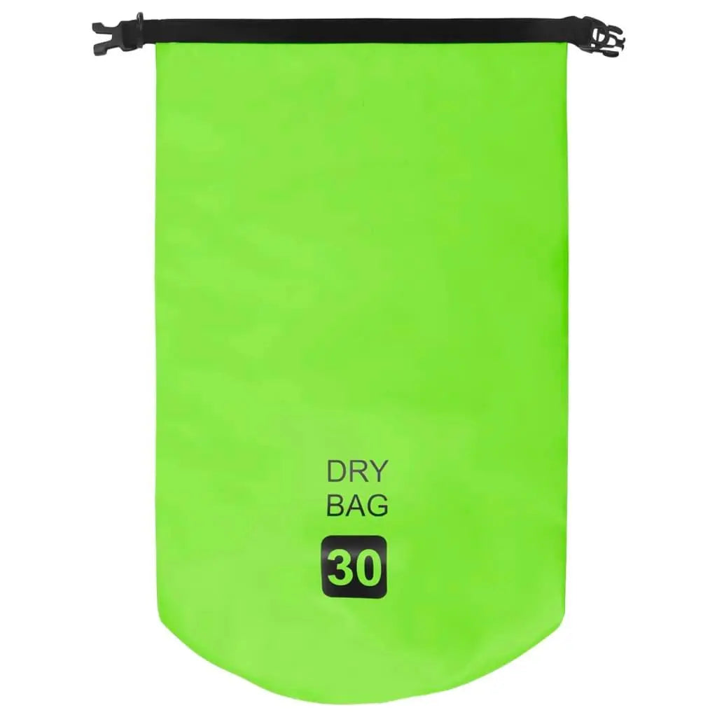 Dry Bag Green 7.9 gal PVC at Set Shop and Smile