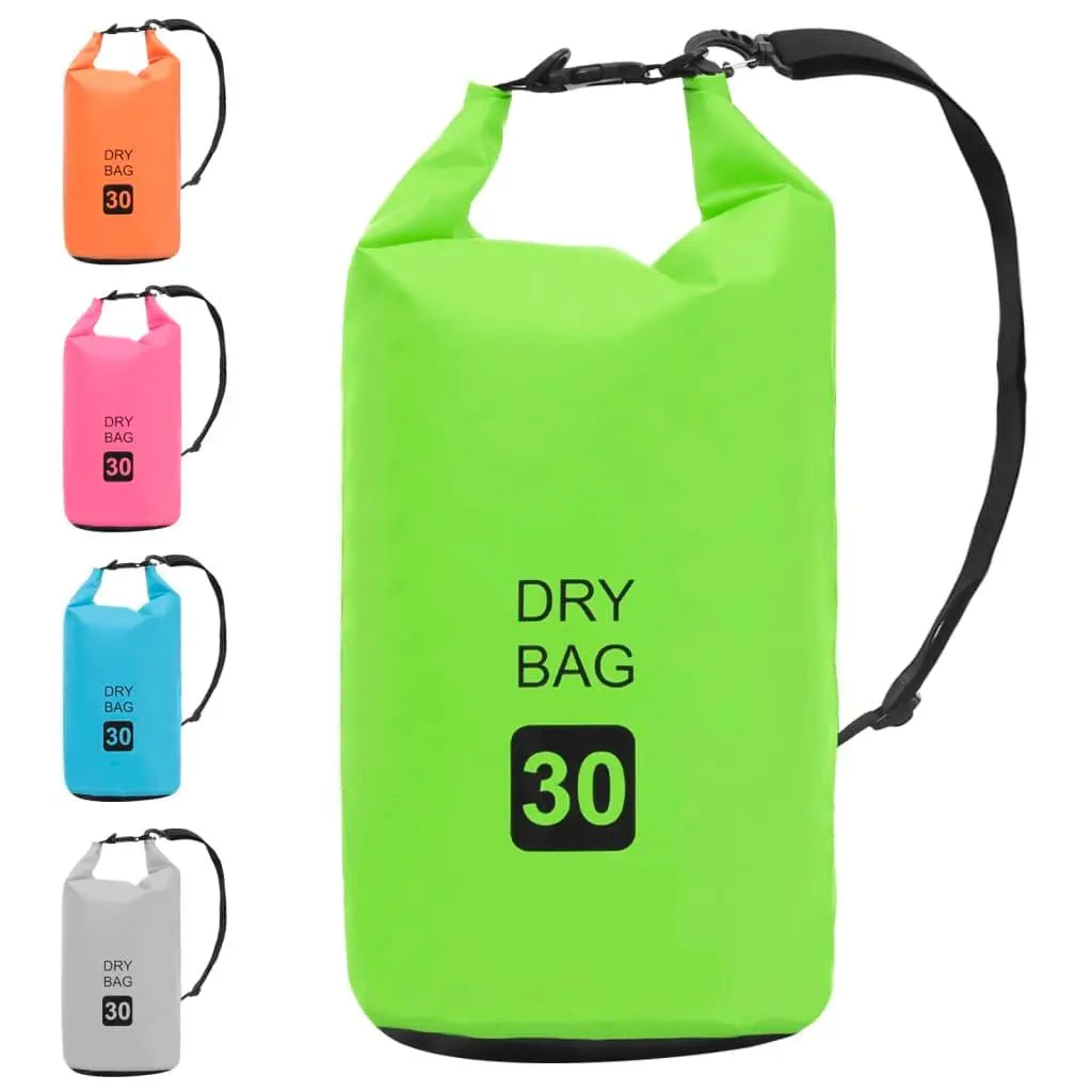 Dry Bag Green 7.9 gal PVC at Set Shop and Smile