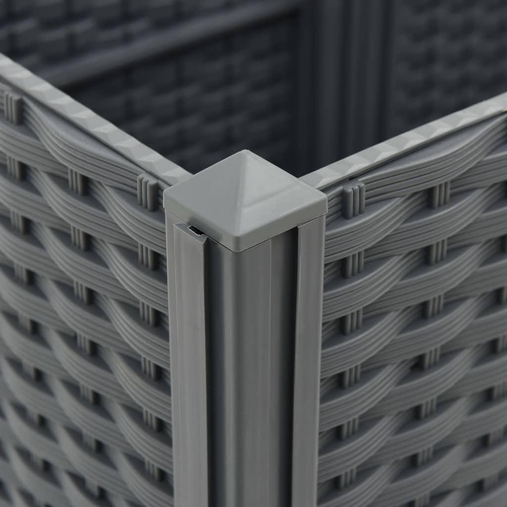 Raised Bed 15.7"x15.7"x15" Polypropylene at Set Shop and Smile