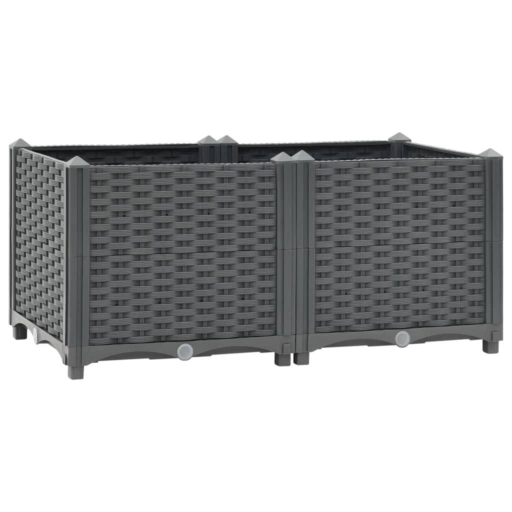 Raised Bed 31.5"x15.7"x15" Polypropylene at Set Shop and Smile