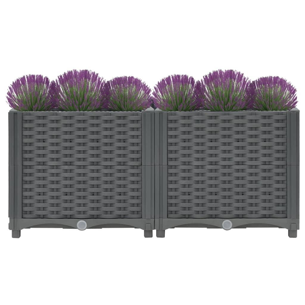 Raised Bed 31.5"x15.7"x15" Polypropylene at Set Shop and Smile