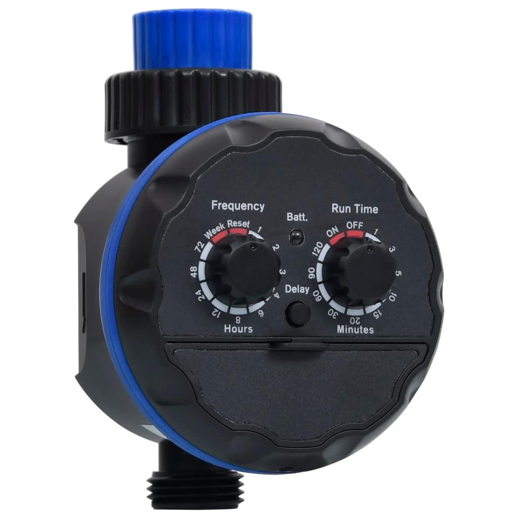Single Outlet Water Timer with Ball Valves at Set Shop and Smile