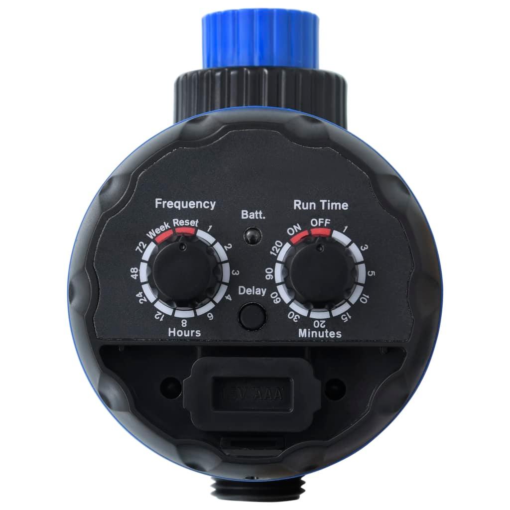 Single Outlet Water Timer with Ball Valves at Set Shop and Smile