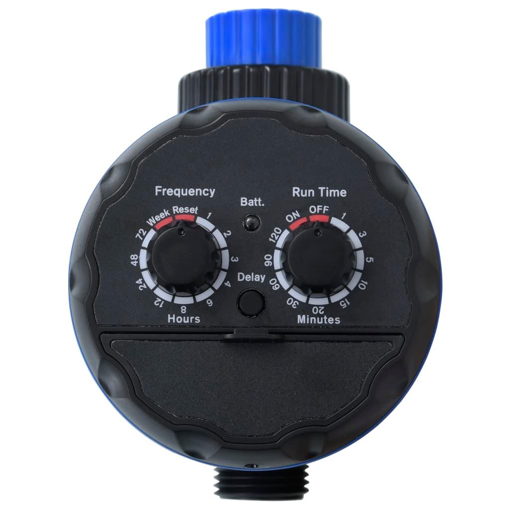 Single Outlet Water Timer with Ball Valves at Set Shop and Smile