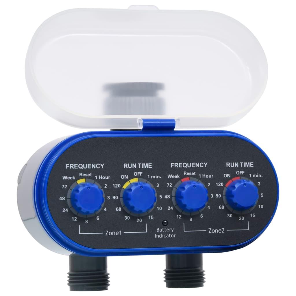Double Outlet Water Timer with Ball Valves at Set Shop and Smile