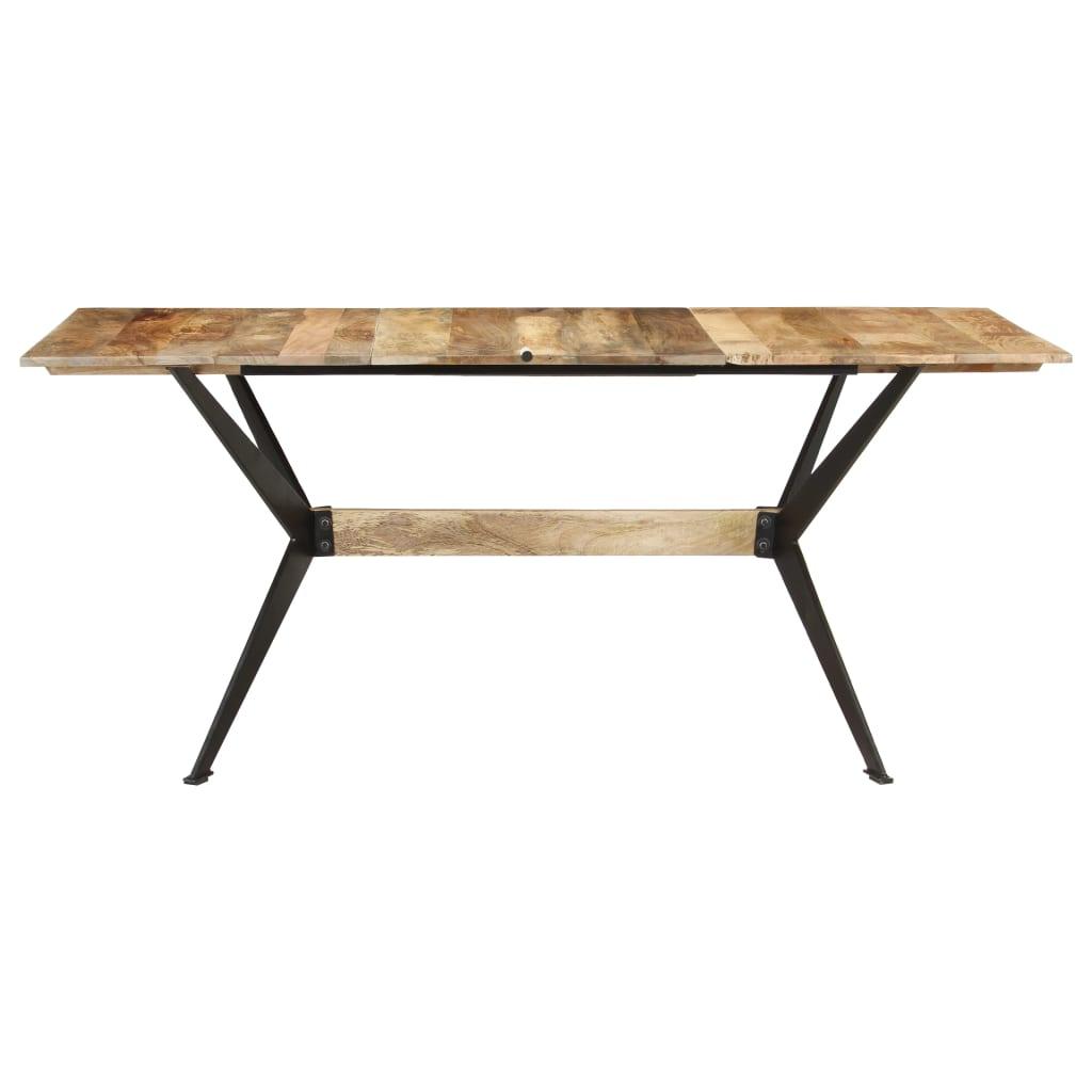 Dining Table 70.9"x35.4"x29.9" Solid Mango Wood at Set Shop and Smile