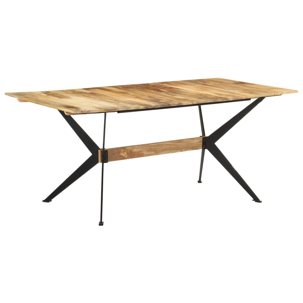 Dining Table 70.9"x35.4"x29.9" Solid Mango Wood at Set Shop and Smile