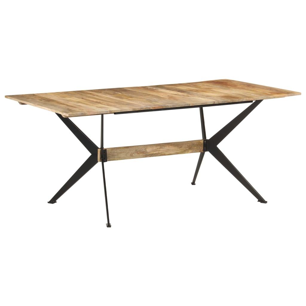 Dining Table 70.9"x35.4"x29.9" Solid Mango Wood at Set Shop and Smile