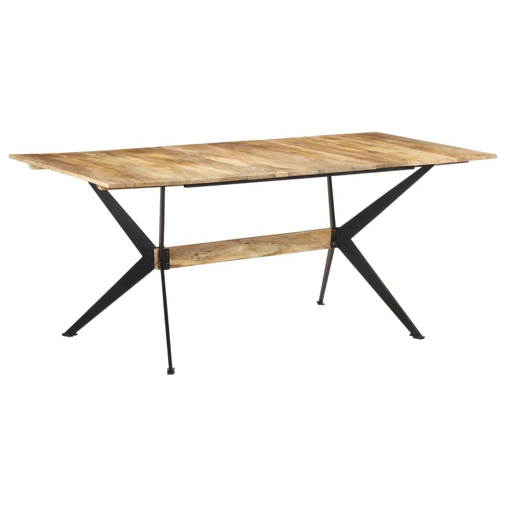 Dining Table 70.9"x35.4"x29.9" Solid Mango Wood at Set Shop and Smile
