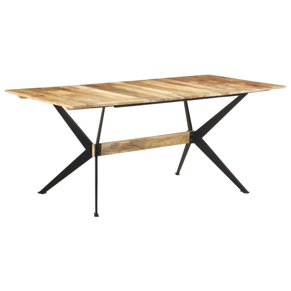 Dining Table 70.9"x35.4"x29.9" Solid Mango Wood at Set Shop and Smile