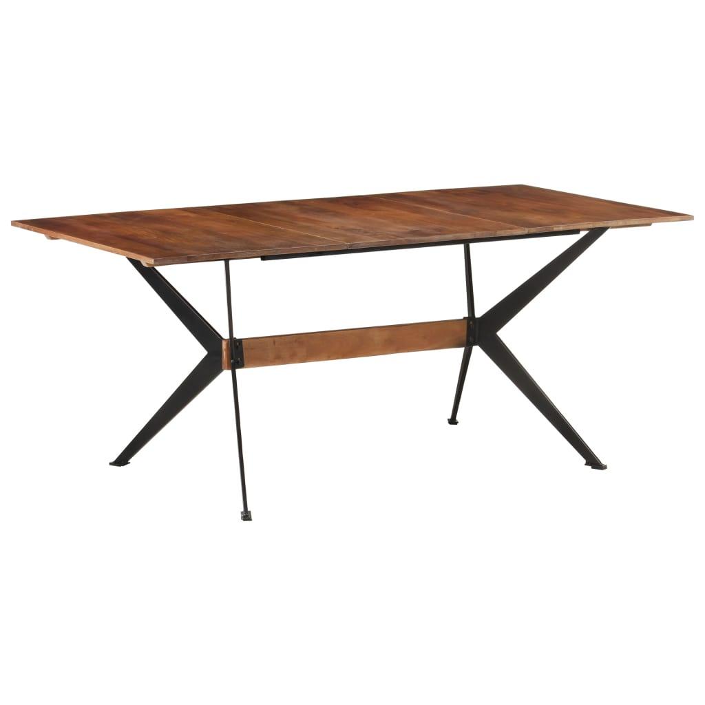 Dining Table 70.9"x35.4"x29.9" Solid Mango Wood at Set Shop and Smile