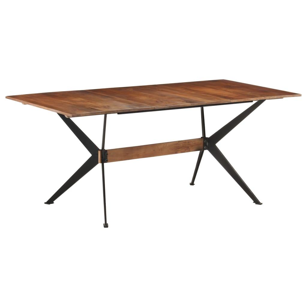 Dining Table 70.9"x35.4"x29.9" Solid Mango Wood at Set Shop and Smile