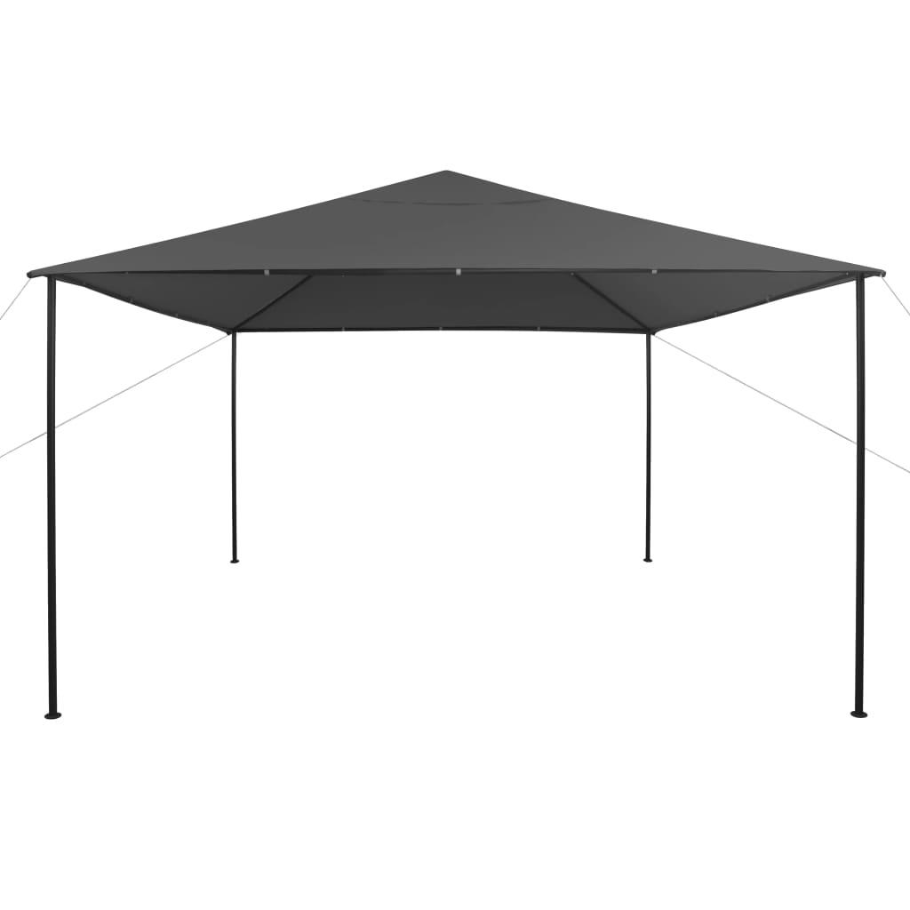 Gazebo 13.1'x13.1'x9.8' Anthracite 0.6 oz/ft² at Set Shop and Smile