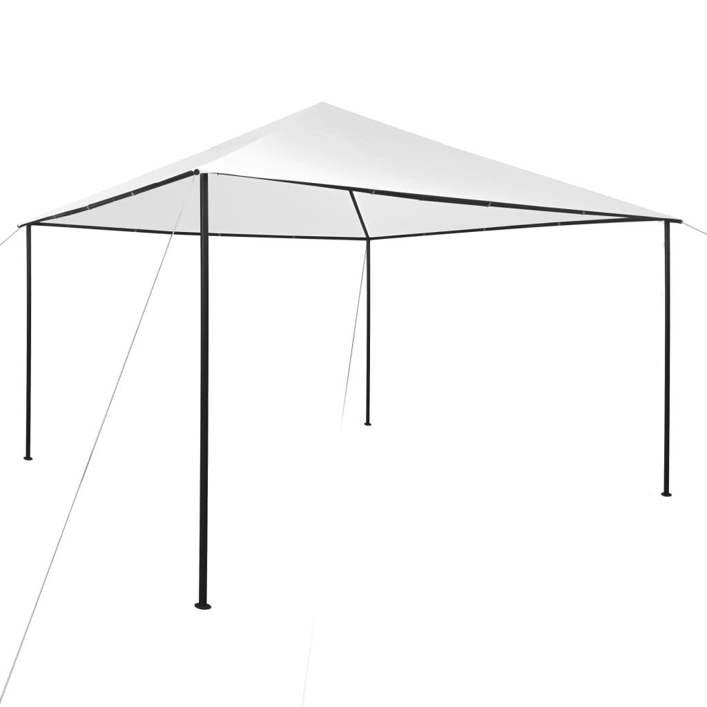 Gazebo 13.1'x13.1'x9.8' White 0.6 oz/ft² at Set Shop and Smile