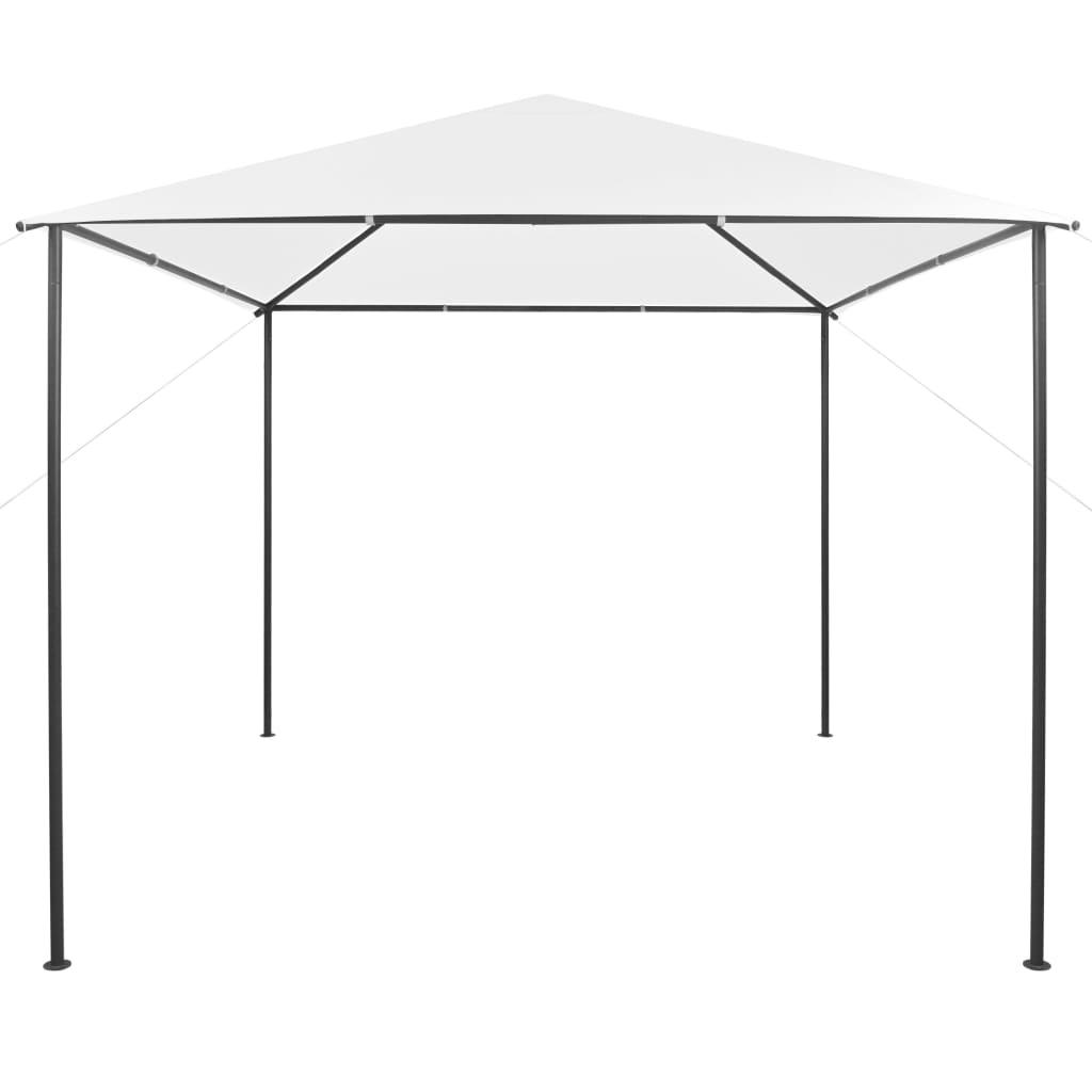 Gazebo 9.8'x9.8'x9.5' White 0.6 oz/ft² at Set Shop and Smile
