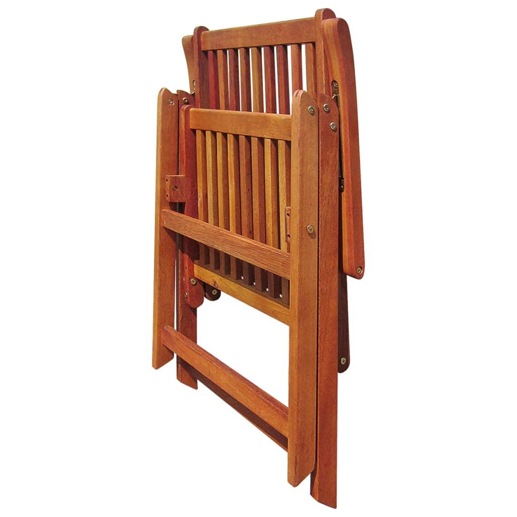 Folding Patio Chairs 3 pcs Solid Acacia Wood at Set Shop and Smile