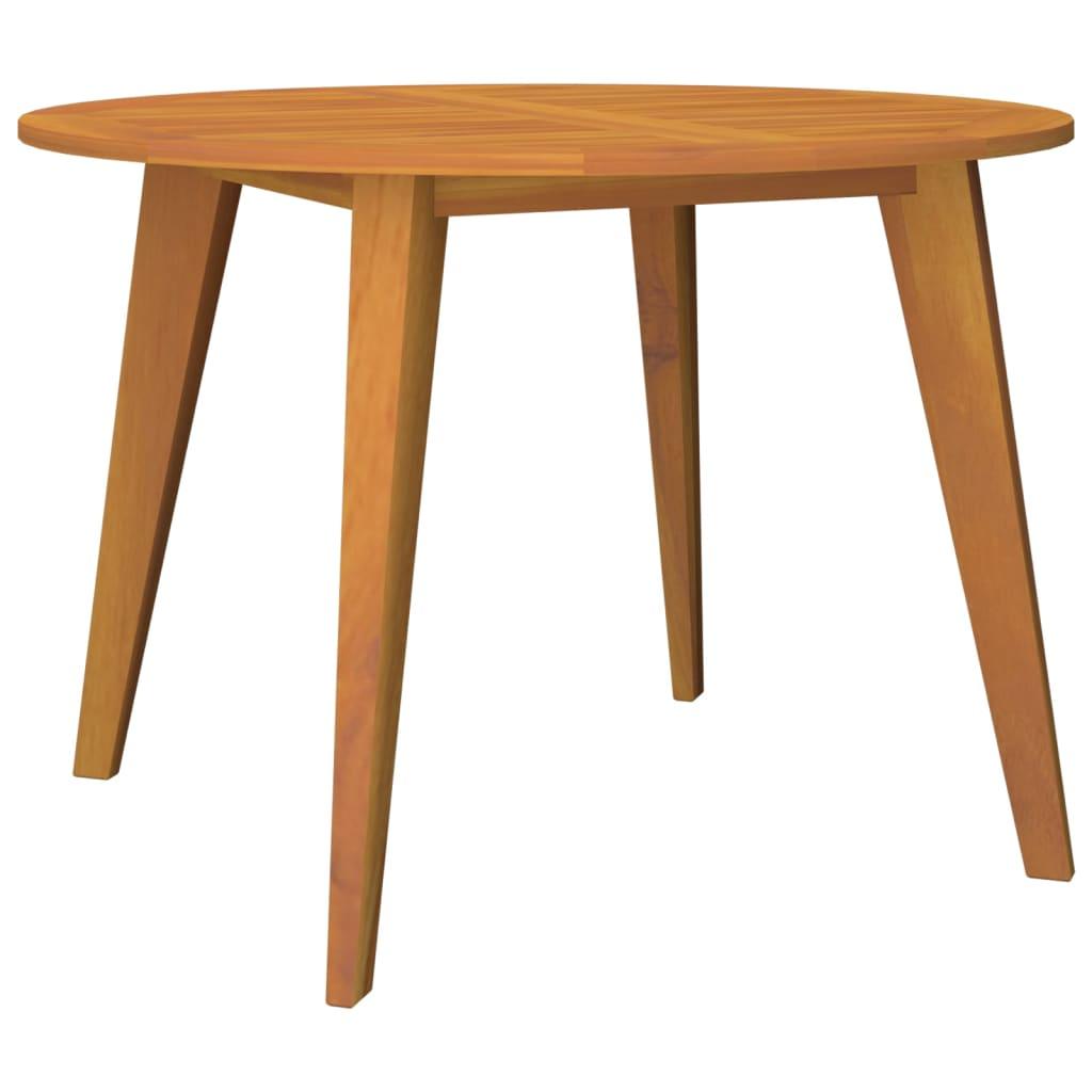 Patio Table Ø43.3"x29.5" Solid Wood Acacia at Set Shop and Smile