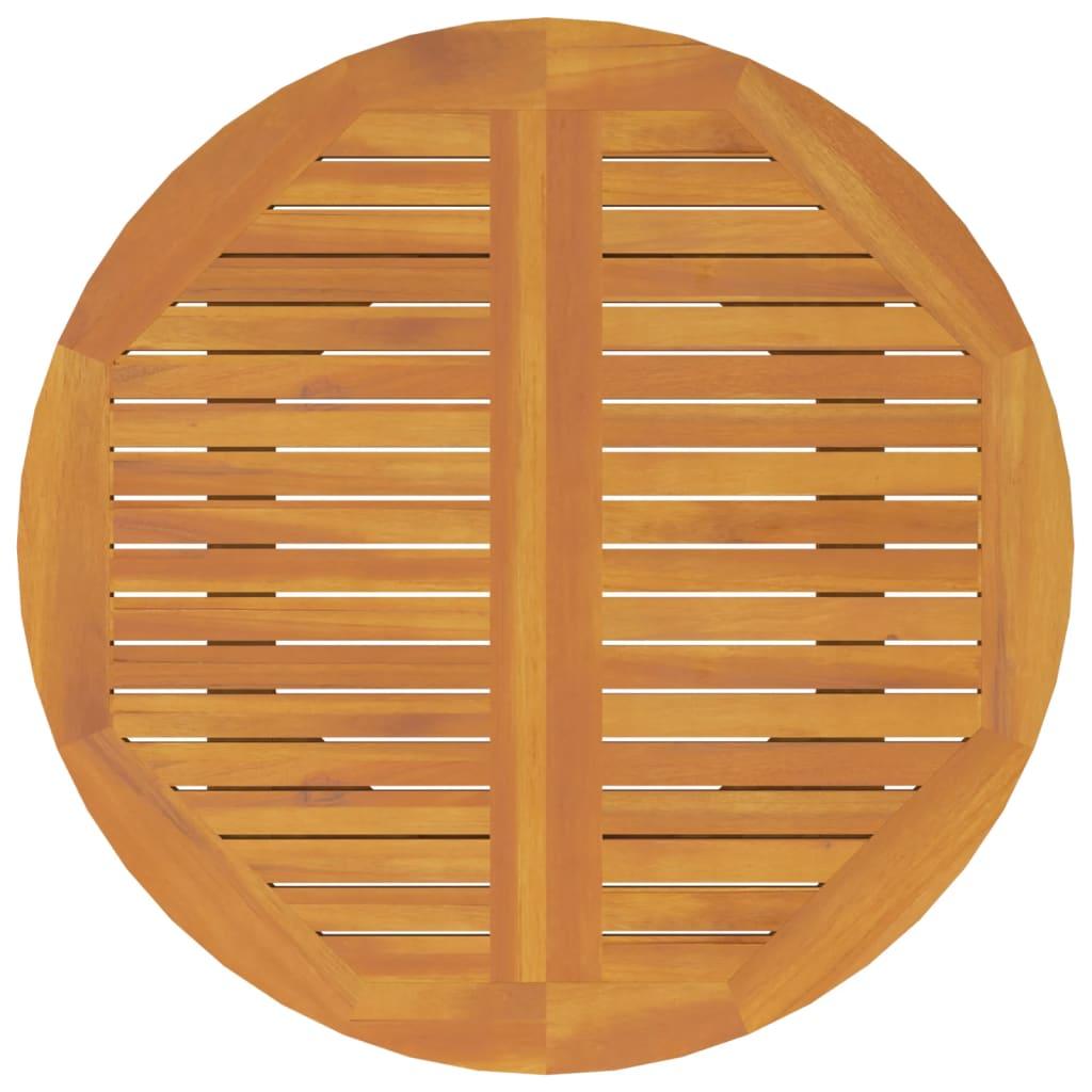 Patio Table Ø43.3"x29.5" Solid Wood Acacia at Set Shop and Smile