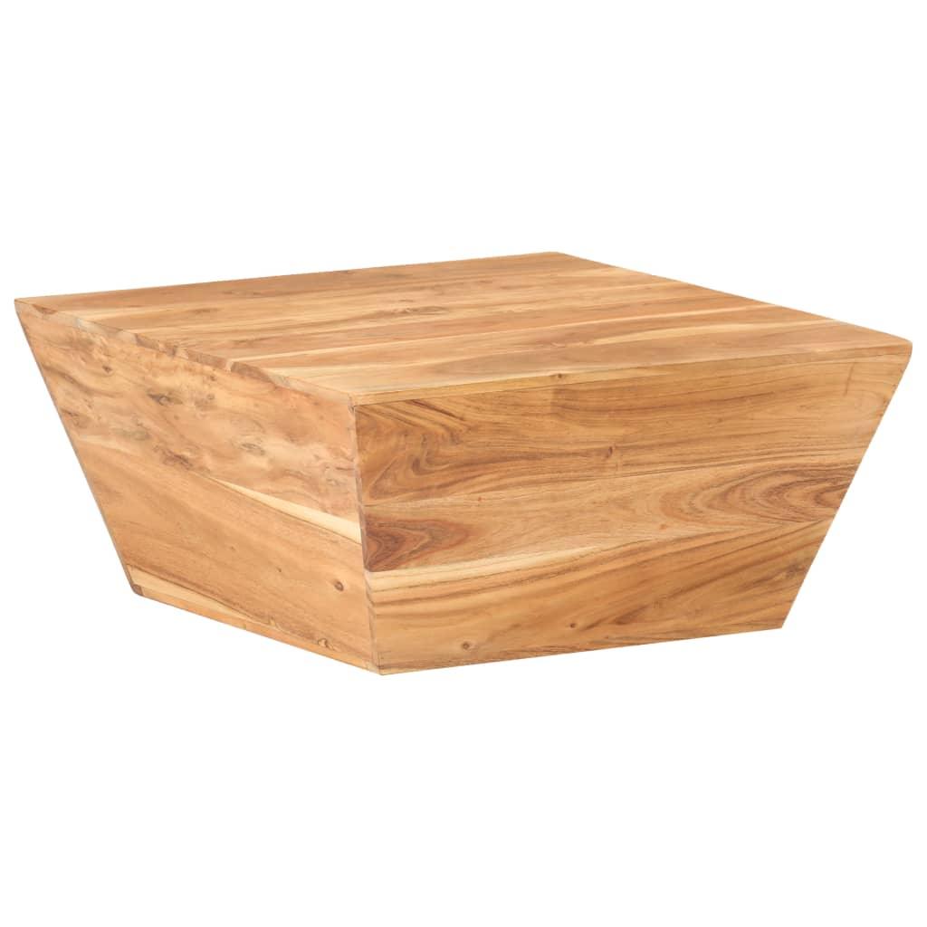 Coffee Table V-shape 26"x26"x11.8" Solid Acacia Wood at Set Shop and Smile
