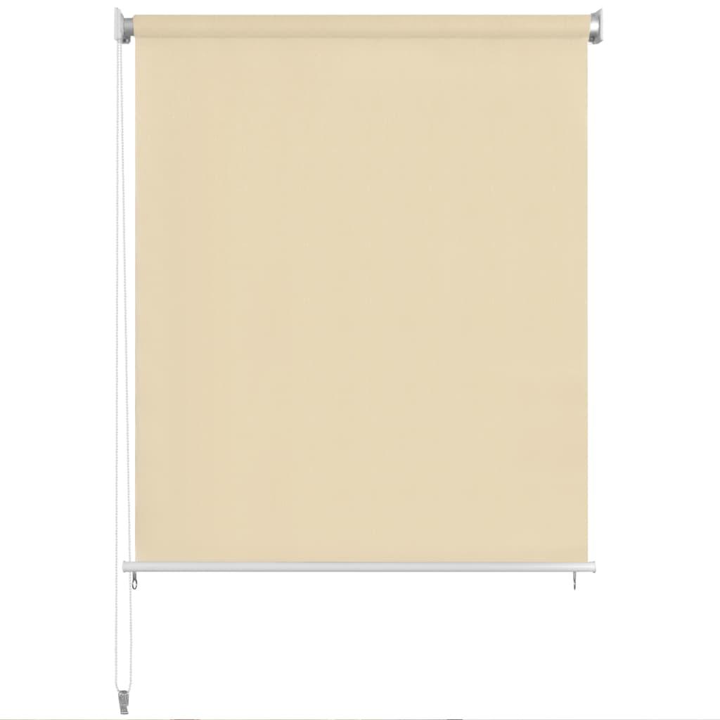 Outdoor Roller Blind Cream 31.5"x90.6" HDPE at Set Shop and Smile