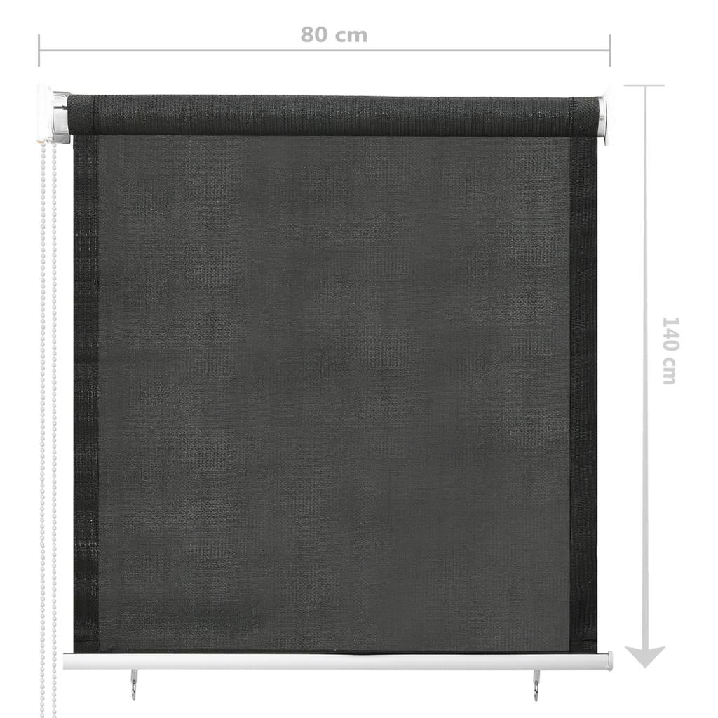 Outdoor Roller Blind 31.5"x55.1" Anthracite at Set Shop and Smile