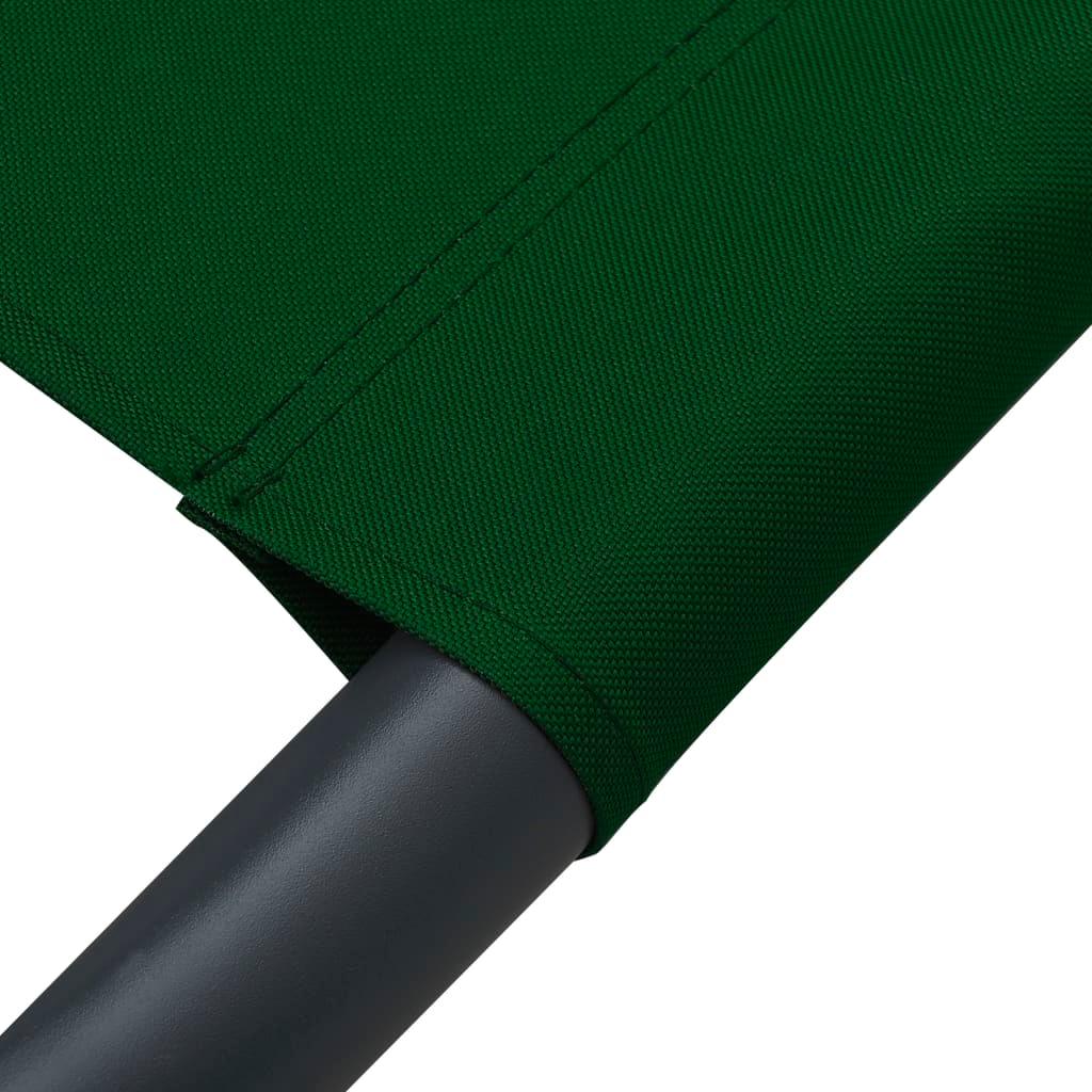 Patio Lounge Bed Fabric Green at Set Shop and Smile