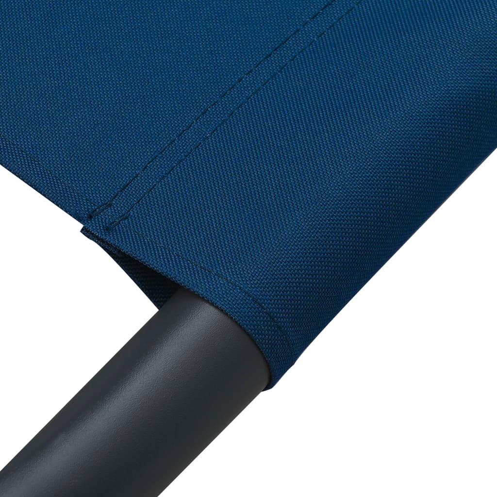 Patio Lounge Bed Fabric Blue at Set Shop and Smile
