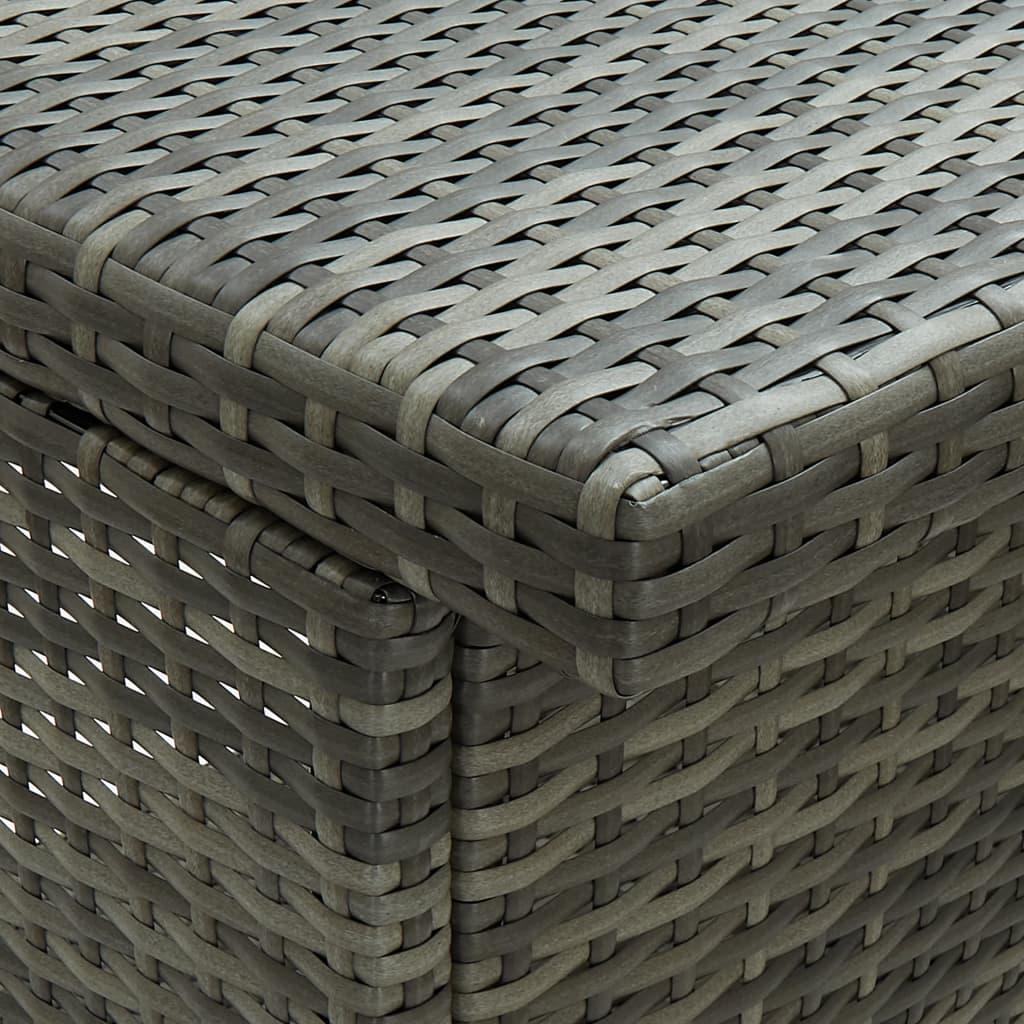 3 Piece Bar Set Poly Rattan Gray at Set Shop and Smile