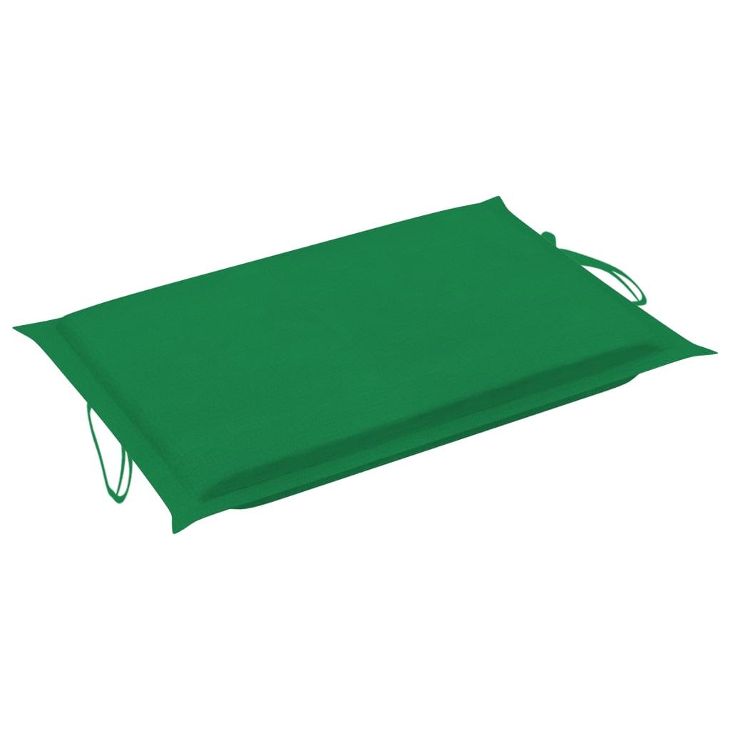 Sun Lounger Cushion Green 73.2"x22.8"x1.2" at Set Shop and Smile