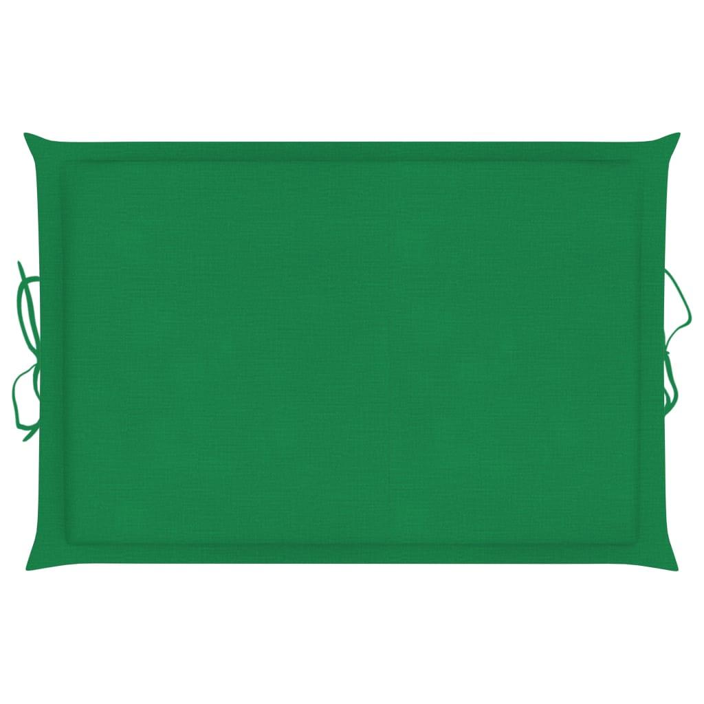 Sun Lounger Cushion Green 73.2"x22.8"x1.2" at Set Shop and Smile