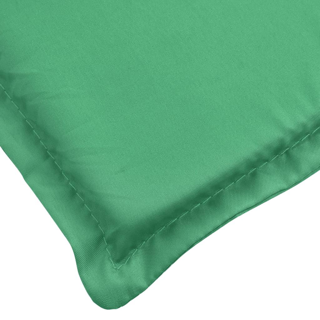 Sun Lounger Cushion Green 78.7"x23.6"x1.2" Oxford Fabric at Set Shop and Smile